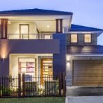 Modern house with roof